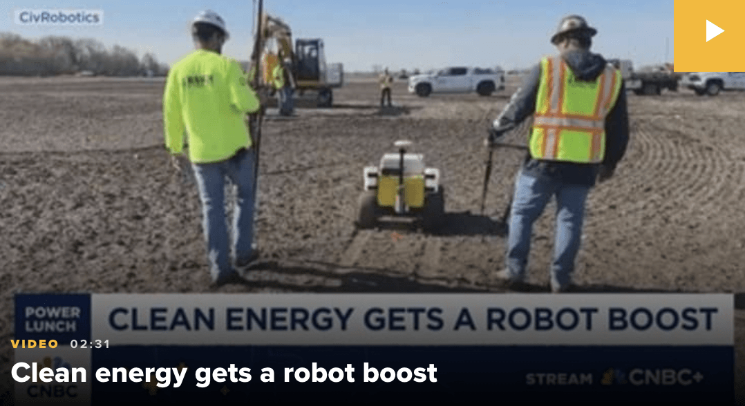 These little robots are changing the way solar farms are built, saving time and money