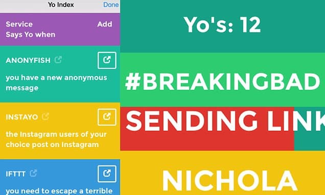 Yo expands its vocabulary! App gets update letting users add hashtags