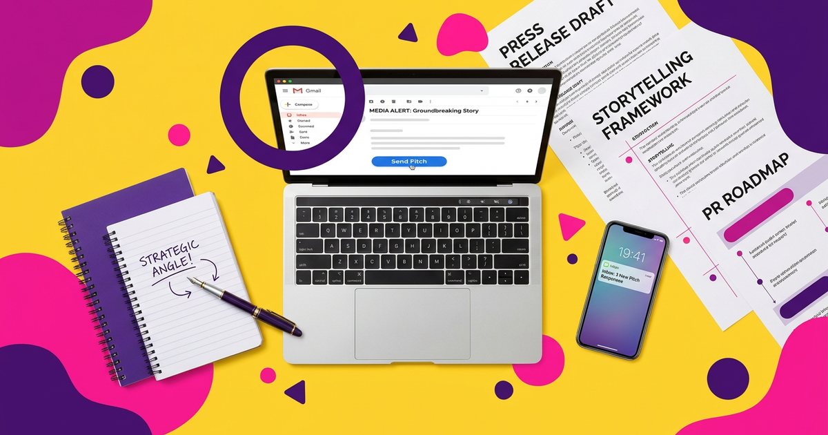 Mail Model Pitcher Email Pitch Structure: The Perfect Media Pitch Template | SlicedBrand
